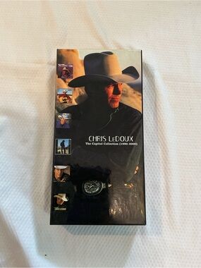 Black Cowboy Hat & Belt Buckle Gift Set